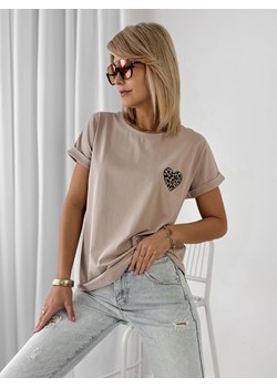 bluzka atryn ciemnobeżowa one size ze sklepu UBRA w kategorii Bluzki damskie - zdjęcie 179153773