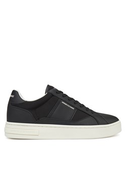 Sneakersy Armani Exchange XUX241 XV911 K001 Czarny ze sklepu eobuwie.pl w kategorii Buty sportowe męskie - zdjęcie 179154063