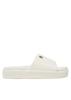 Tommy Hilfiger Klapki Platform Monogram Poolslide FW0FW08526 Biały ze sklepu MODIVO w kategorii Klapki damskie - zdjęcie 179155254