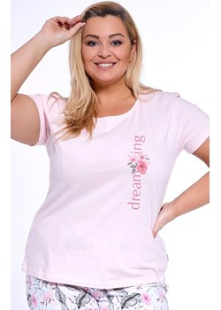 Dwuczęściowa piżama damska plus size 670/327 Dreaming 2, Kolor różowy-wzór, Rozmiar 3XL, Cornette ze sklepu Primodo w kategorii Piżamy damskie - zdjęcie 179155422