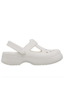 Klapki Crocs Classic Mary Jane Clog 210615-0WV - białe ze sklepu streetstyle24.pl w kategorii Klapki damskie - zdjęcie 179155852