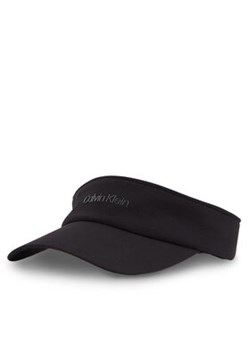 Calvin Klein Daszek Seersucker Visor K50K512973 Czarny ze sklepu MODIVO w kategorii Czapki z daszkiem męskie - zdjęcie 179156712