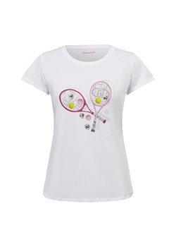 Liu Jo Collection Koszulka damska Kobiety Bawełna biały jednolity ze sklepu vangraaf w kategorii Bluzki damskie - zdjęcie 179157934