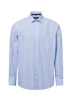 Andrew James Męska koszula biznesowa Mężczyźni Regular Fit Bawełna jasnoniebieski w paski ze sklepu vangraaf w kategorii Koszule męskie - zdjęcie 179157940