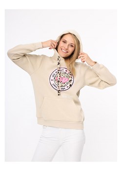 Zwillingsherz Bluza &quot;Kelly&quot; w kolorze jasnobrązowym ze sklepu Limango Polska w kategorii Bluzy damskie - zdjęcie 179158734