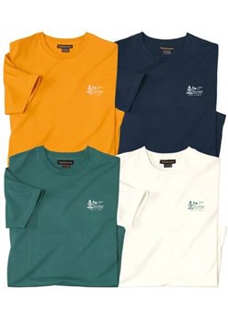 Zestaw 4 koszulek Trek Park ze sklepu Atlas For Men w kategorii T-shirty męskie - zdjęcie 179162264