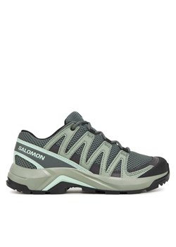 Trekkingi Salomon X-Adventure Recon L47813600 Szary ze sklepu eobuwie.pl w kategorii Buty trekkingowe damskie - zdjęcie 179170460