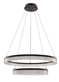 Stylowa czarna lampa wisząca - M0100 W6-M62 ze sklepu Edinos.pl w kategorii Lampy wiszące - zdjęcie 179170992