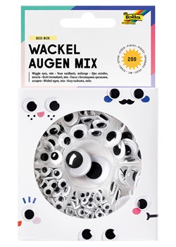 folia PAPER Ruchome oczy &quot;Big Box Mix&quot; w kolorze czarno-białym ze sklepu Limango Polska w kategorii Zabawki - zdjęcie 179171673