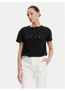 Liu Jo T-Shirt WA5007 JS923 Czarny Relaxed Fit ze sklepu MODIVO w kategorii Bluzki damskie - zdjęcie 179171941