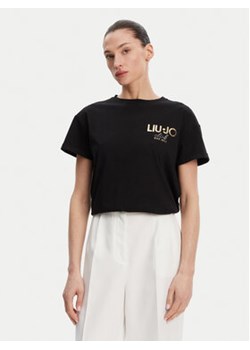 Liu Jo T-Shirt WA5007 JS923 Czarny Relaxed Fit ze sklepu MODIVO w kategorii Bluzki damskie - zdjęcie 179176083