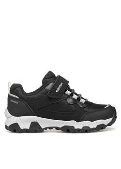 Trekkingi Geox J Magnetar B Abx J553ZA 0FU50 C0017 M Czarny ze sklepu eobuwie.pl w kategorii Buty trekkingowe dziecięce - zdjęcie 179177653
