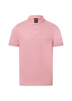 BOSS Orange Męska koszulka polo - Passenger Mężczyźni Bawełna brudny róż jednolity ze sklepu vangraaf w kategorii T-shirty męskie - zdjęcie 179179492