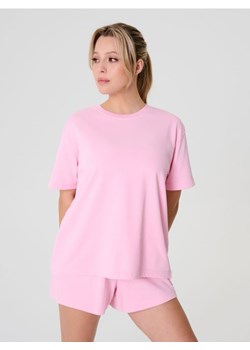 Sinsay - Bluza z krótkim rękawem - różowy ze sklepu Sinsay w kategorii Bluzki damskie - zdjęcie 179180891