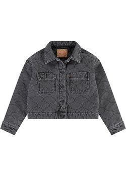 Levi&apos;s Kids Kurtka dżinsowa w kolorze antracytowym ze sklepu Limango Polska w kategorii Kurtki dziewczęce - zdjęcie 179181702