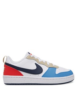 Nike Sneakersy Court Borough Low Recraft (GS) DV5456 Biały ze sklepu MODIVO w kategorii Buty sportowe dziecięce - zdjęcie 179182481