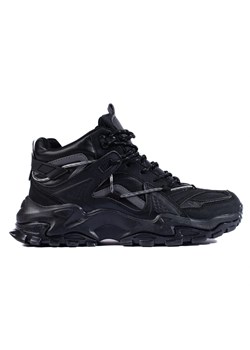 Big Star sneakersy damskie KK274387 czarne ze sklepu ButyModne.pl w kategorii Buty sportowe damskie - zdjęcie 179184353