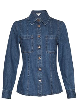 MOSS COPENHAGEN Koszula dżinsowa &quot;Sophine Emma&quot; w kolorze niebieskim ze sklepu Limango Polska w kategorii Koszule damskie - zdjęcie 179186192