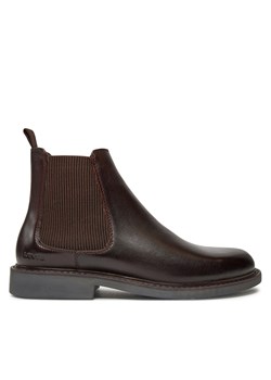 Sztyblety Levi's® Amos 234728-695-29 Brązowy ze sklepu eobuwie.pl w kategorii Buty zimowe męskie - zdjęcie 179186450
