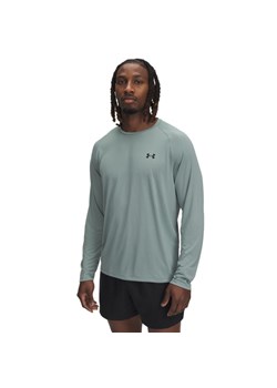 Męski longsleeve treningowy Under Armour UA Tech 2.0 LS - zielony ze sklepu Sportstylestory.com w kategorii T-shirty męskie - zdjęcie 179187040