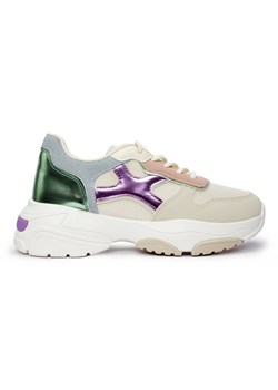 Seastar Sneakersy damskie wielokolorowe beżowy ze sklepu ButyModne.pl w kategorii Buty sportowe damskie - zdjęcie 179187464