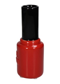 Kersten Wazon &quot;Nail Polish&quot; w kolorze czerwonym - wys. 19 x Ø 7 cm ze sklepu Limango Polska w kategorii Wazony - zdjęcie 179200230