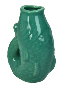 Kersten Wazon "Fish" w kolorze turkusowym - 8 x 11 x 5,5 cm ze sklepu Limango Polska w kategorii Wazony - zdjęcie 179200243