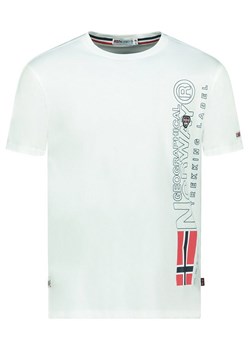 Geographical Norway Koszulka &quot;Jogo&quot; w kolorze białym ze sklepu Limango Polska w kategorii T-shirty męskie - zdjęcie 179200433