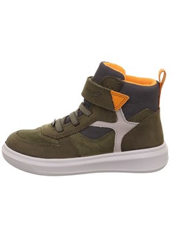 superfit Skórzane sneakersy &quot;Cosmo&quot; w kolorze khaki ze sklepu Limango Polska w kategorii Buty zimowe dziecięce - zdjęcie 179201210