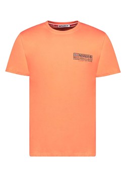 Geographical Norway Koszulka &quot;Joffroy&quot; w kolorze pomarańczowym ze sklepu Limango Polska w kategorii T-shirty chłopięce - zdjęcie 179201640