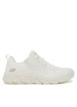 Sneakersy Skechers Bobs B Flex Lo-Graceful Stride 117591/WHT Biały ze sklepu eobuwie.pl w kategorii Buty sportowe damskie - zdjęcie 179203140