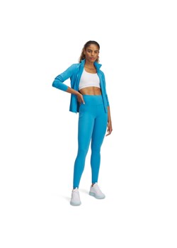 Damskie legginsy treningowe Under Armour Motion Legging Emea - niebieskie ze sklepu Sportstylestory.com w kategorii Spodnie damskie - zdjęcie 179203984