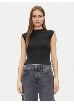 Calvin Klein Top Liquid Touch Top K20K208422 Biały Slim Fit ze sklepu MODIVO w kategorii Bluzki damskie - zdjęcie 179205931