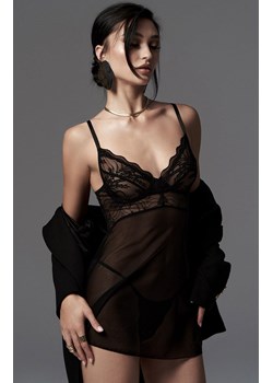 Exquisite koszulka nocna babydoll i stringi Perisia by Obsessive, Kolor czarny, Rozmiar M/L, Exquisite ze sklepu Intymna w kategorii Koszule nocne - zdjęcie 179207844