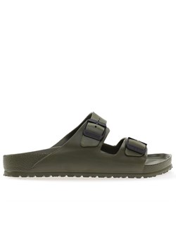 Klapki męskie Birkenstock Arizona Stealth Buckle 1029764 - zielone ze sklepu streetstyle24.pl w kategorii Klapki męskie - zdjęcie 179208232