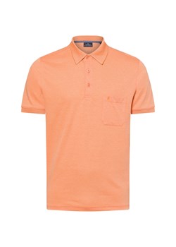 Ragman Męska koszulka polo Mężczyźni pomarańczowy jednolity ze sklepu vangraaf w kategorii T-shirty męskie - zdjęcie 179209812