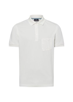 Ragman Męska koszulka polo Mężczyźni écru jednolity ze sklepu vangraaf w kategorii T-shirty męskie - zdjęcie 179209814