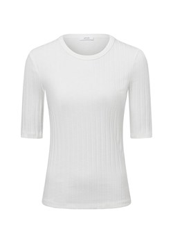 Opus Koszulka damska - Savka Kobiety Bawełna biały jednolity ze sklepu vangraaf w kategorii Bluzki damskie - zdjęcie 179209840
