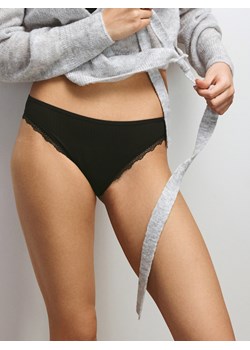 Reserved - Majtki typu figi 3 pack - czarny ze sklepu Reserved w kategorii Majtki damskie - zdjęcie 179210814