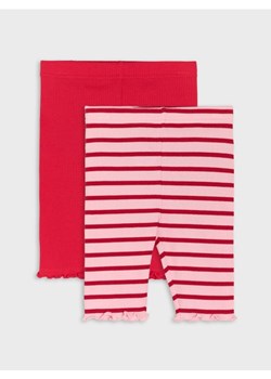 Sinsay - Prążkowane szorty 2 pack - wielobarwny - id: 333DU-MLC - marki Sinsay - 179212994 Sinsay - Prążkowane szorty 2 pack - wielobarwny ze sklepu Sinsay w kategorii Spodenki dziewczęce - zdjęcie 179212994