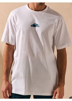Sinsay - Koszulka z nadrukiem - biały ze sklepu Sinsay w kategorii T-shirty męskie - zdjęcie 179213050