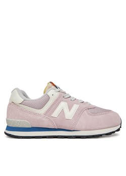 Sneakersy New Balance GC574VPK Różowy ze sklepu eobuwie.pl w kategorii Buty sportowe damskie - zdjęcie 179213523