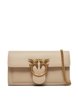 Pinko Torebka Love One C AI 24-25 PLTT 100062 A0F1 Beżowy ze sklepu MODIVO w kategorii Kopertówki - zdjęcie 179214784