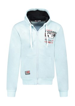 Geographical Norway Bluza "Golme" w kolorze błękitnym ze sklepu Limango Polska w kategorii Bluzy męskie - zdjęcie 179217440