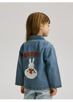 Reserved - Kurtka jeansowa Miffy - niebieski ze sklepu Reserved w kategorii Kurtki dziewczęce - zdjęcie 179221194