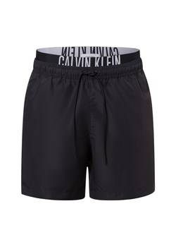 Calvin Klein Męskie kąpielówki Mężczyźni Sztuczne włókno czarny jednolity ze sklepu vangraaf w kategorii Kąpielówki - zdjęcie 179221334