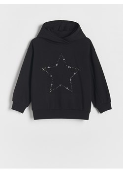 Reserved - Bluza z aplikacją - czarny ze sklepu Reserved w kategorii Bluzy dziewczęce - zdjęcie 179224802