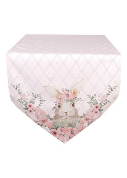 Clayre &amp; Eef Bieżnik w kolorze jasnoróżowym - 160 x 50 cm ze sklepu Limango Polska w kategorii Obrusy i bieżniki - zdjęcie 179225892