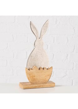 Boltze Figurka dekoracyjna &quot;Momo&quot; w kolorze jasnobrązowo-białym - wys. 33 cm ze sklepu Limango Polska w kategorii Dekoracje - zdjęcie 179226052