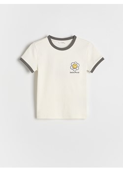 Reserved - T-shirt SmileyWorld® - wielobarwny - id: 893EA-MLC - marki Reserved - 179227592 Reserved - T-shirt SmileyWorld® - wielobarwny ze sklepu Reserved w kategorii Bluzki dziewczęce - zdjęcie 179227592